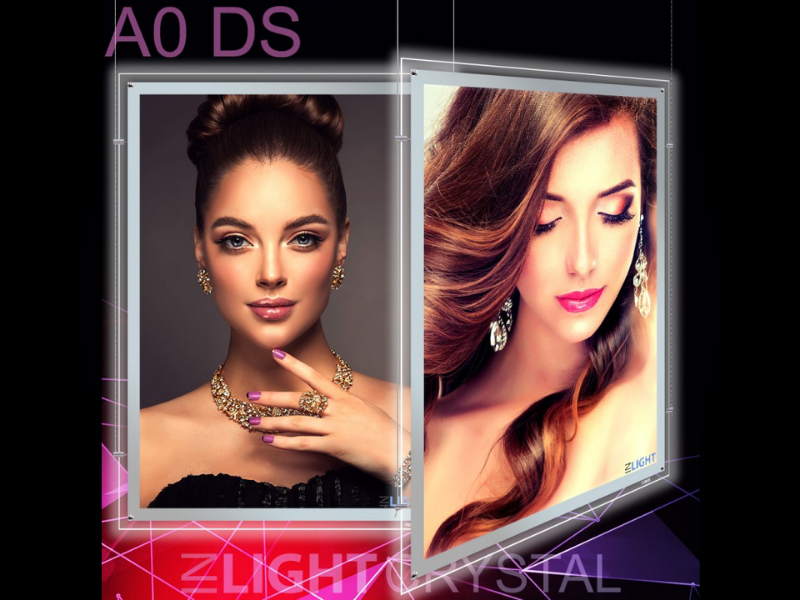 Krystalit na linkach, dwustronny INLIGHT CRYSTAL A0-A3